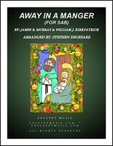 Away In A Manger (for SAB) SAB choral sheet music cover